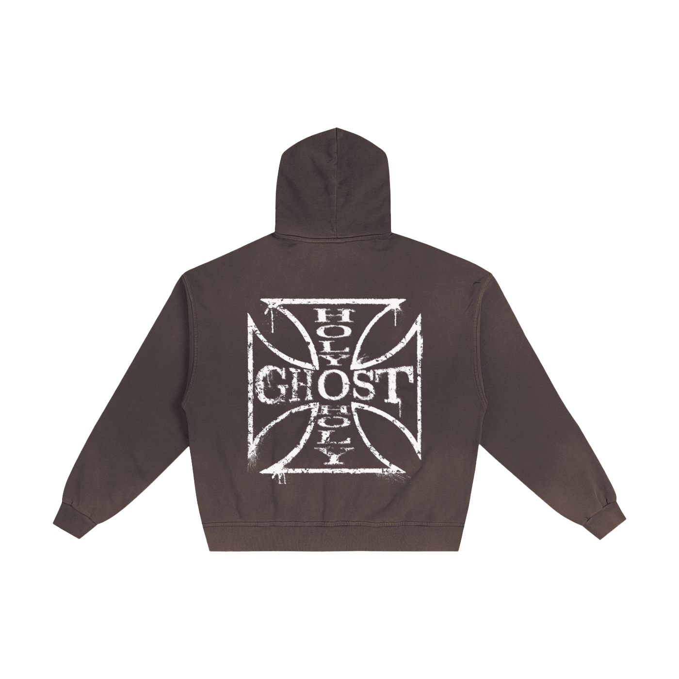 HOLYGHOST CRUSADERS DISTRESSED ZIP