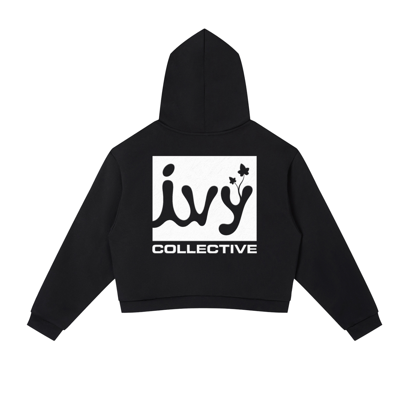 IVY WOMENS CROPPED HOODIE