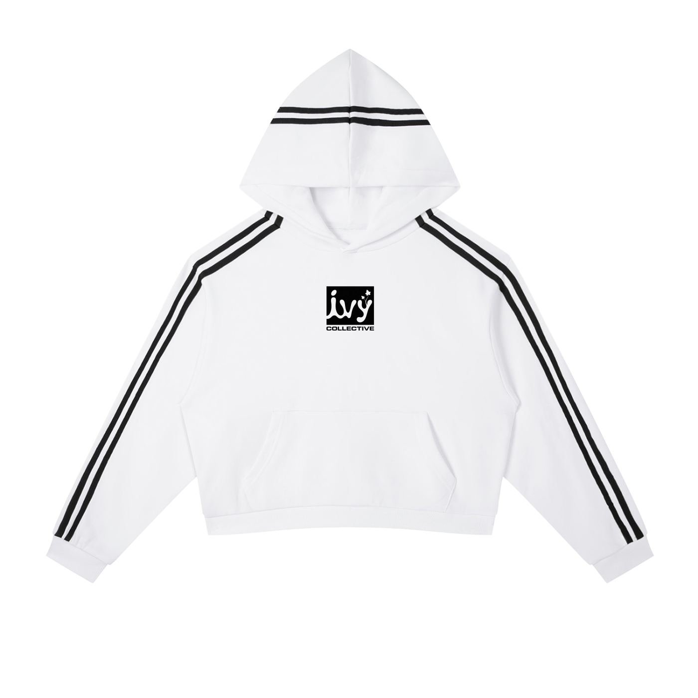 IVY WOMENS CROPPED HOODIE