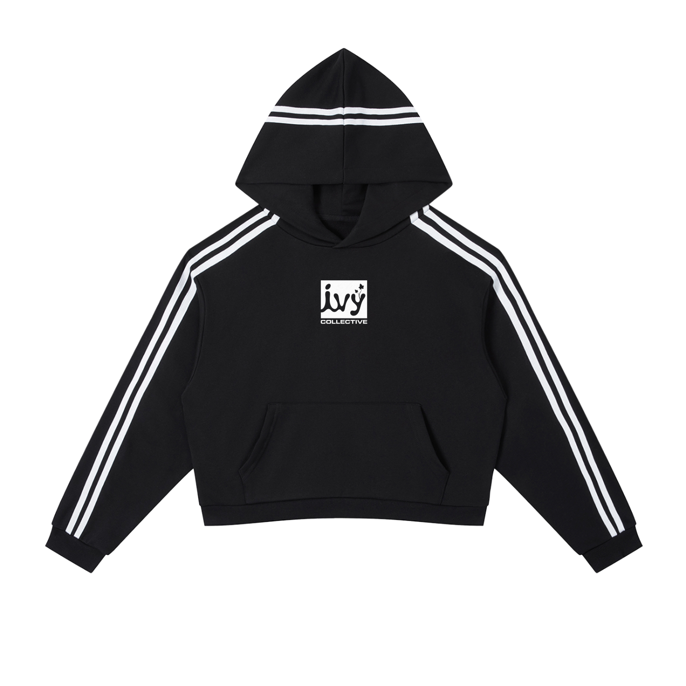 IVY WOMENS CROPPED HOODIE