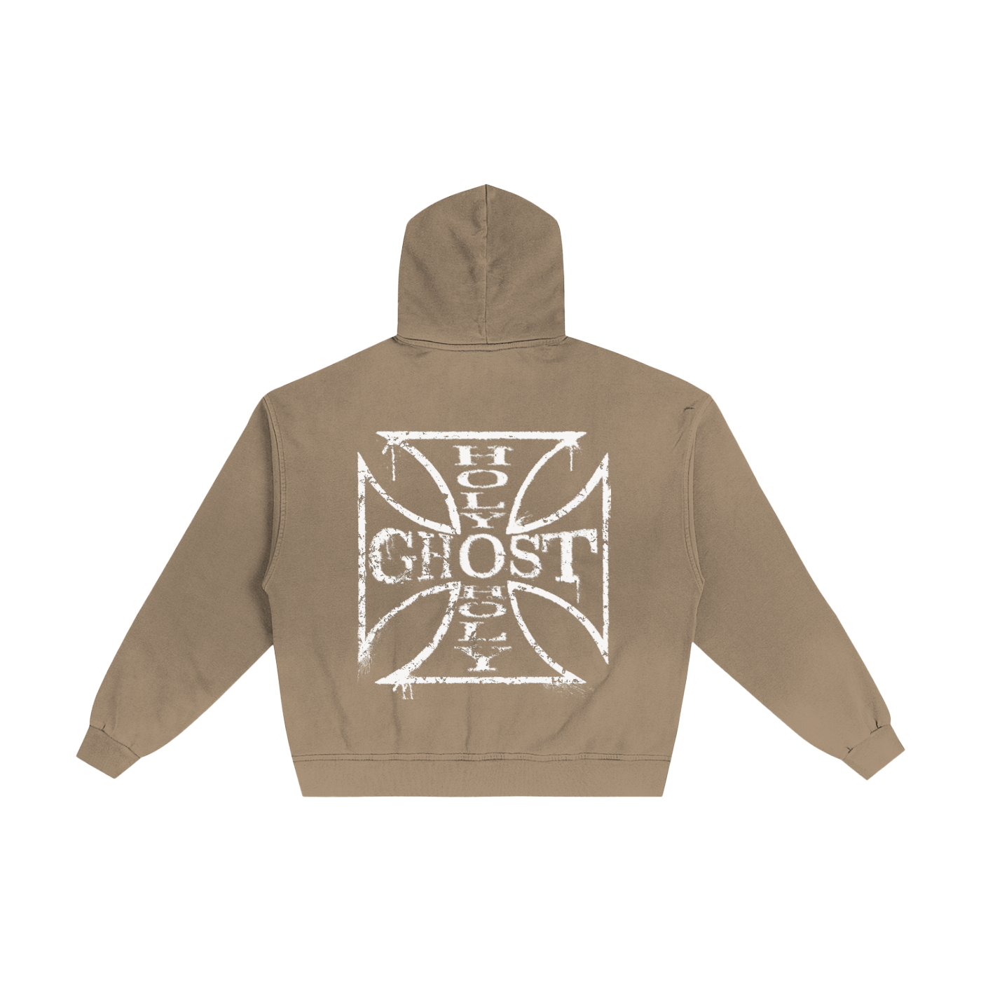 HOLYGHOST CRUSADERS DISTRESSED ZIP
