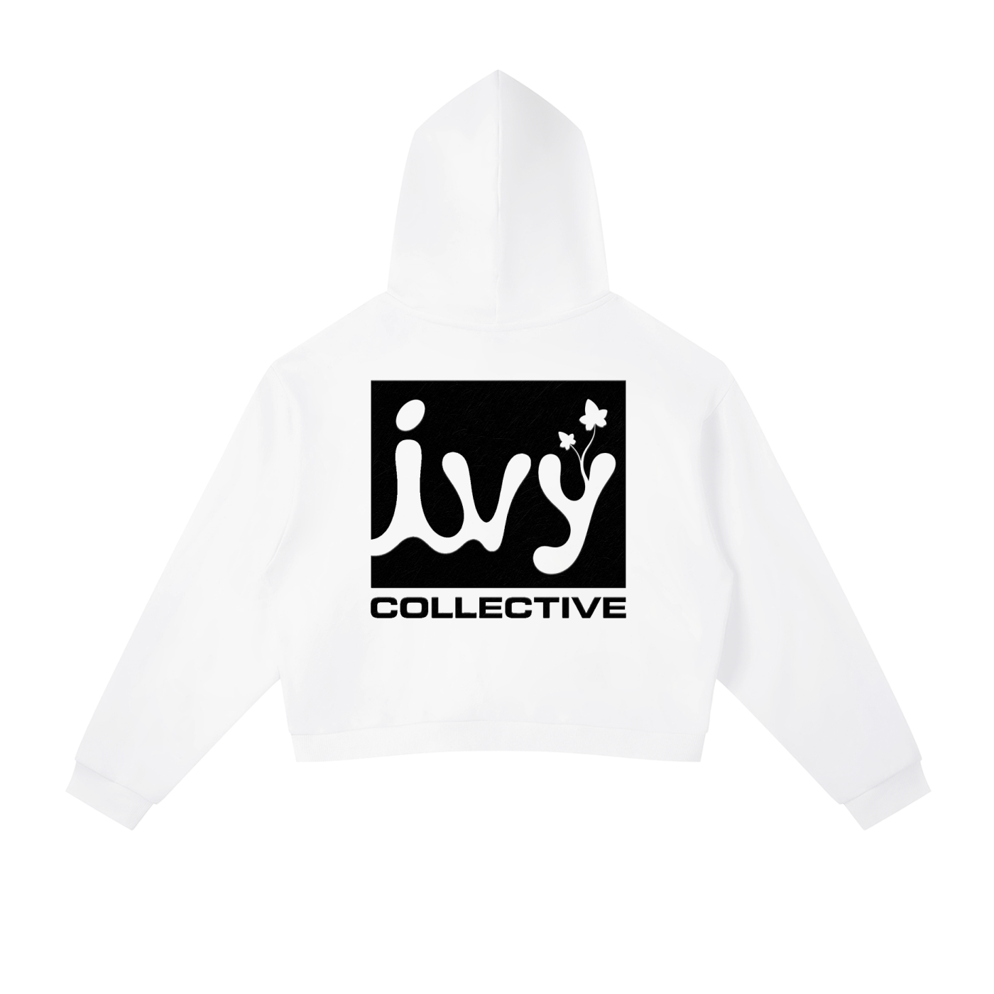 IVY WOMENS CROPPED HOODIE