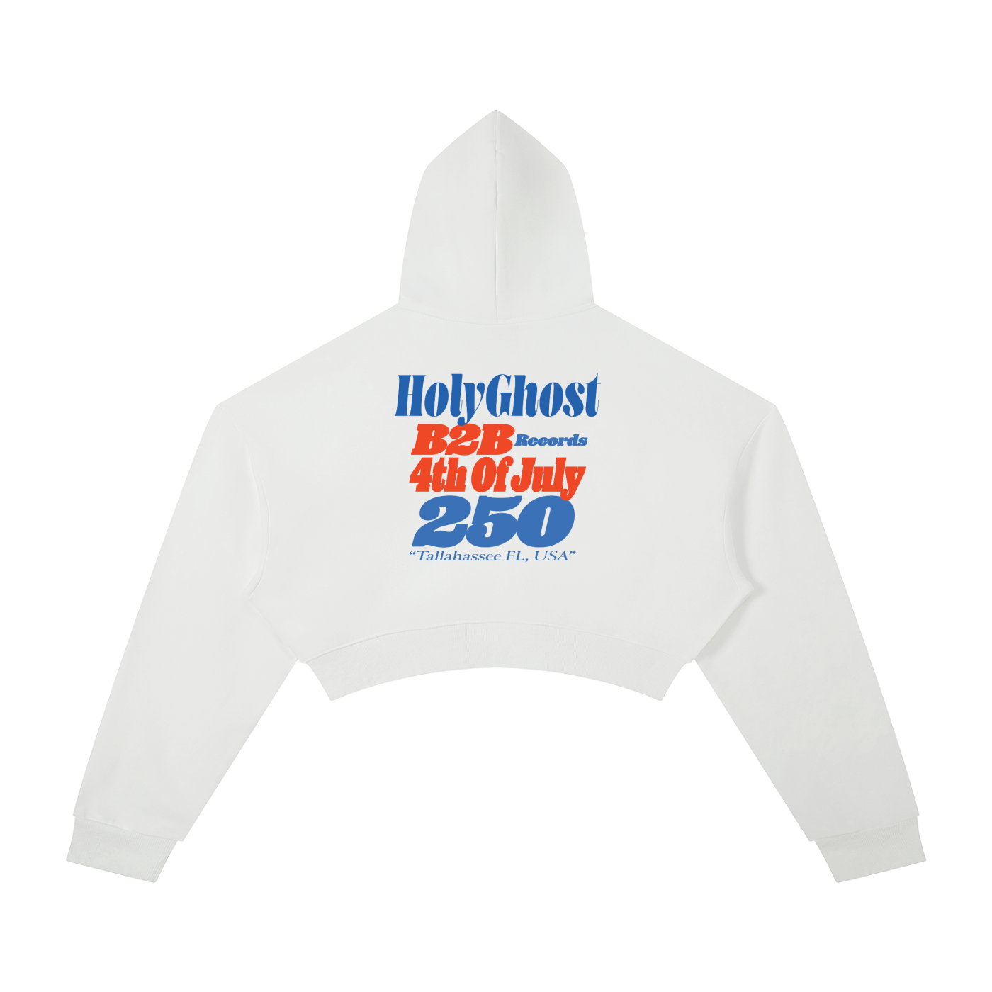 HOLYGHOST X B2B WOMENS CROPPED HOODIE