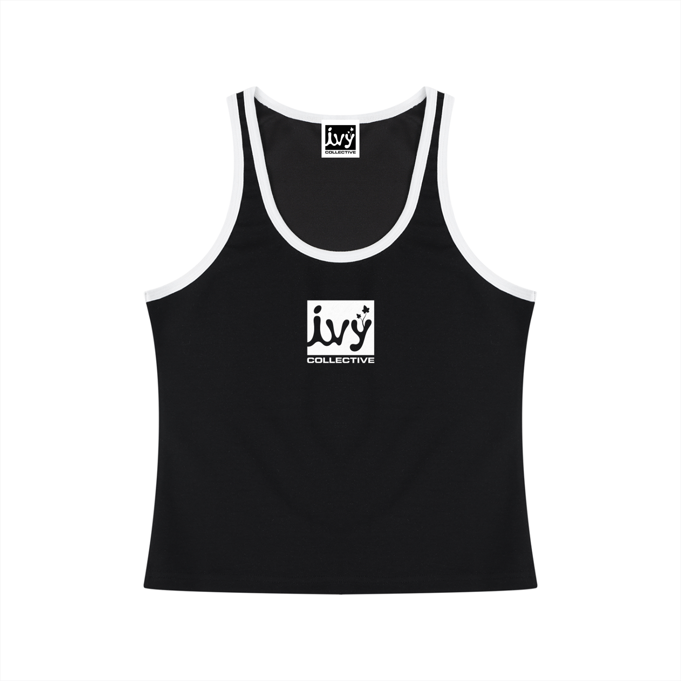 IVY COLLECTIVE WOMENS CROPPED TANK