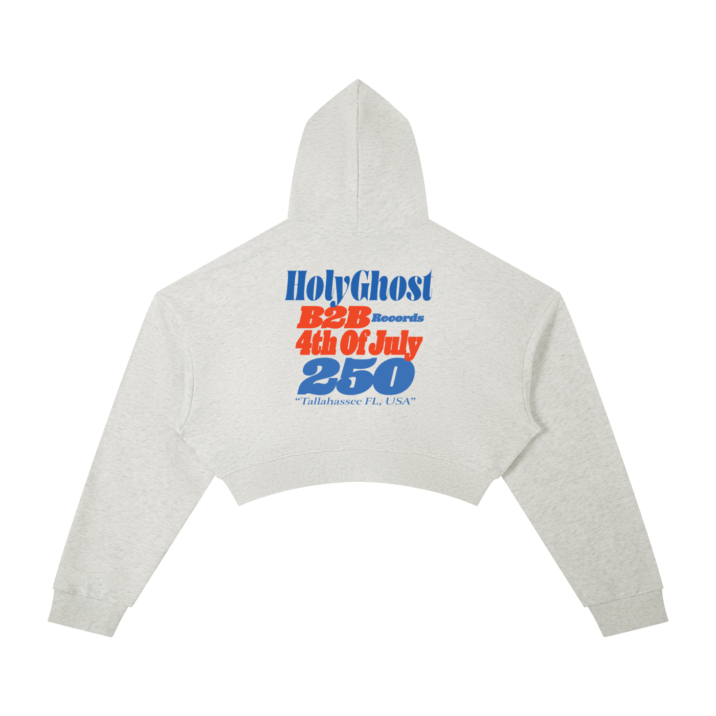 HOLYGHOST X B2B WOMENS CROPPED HOODIE
