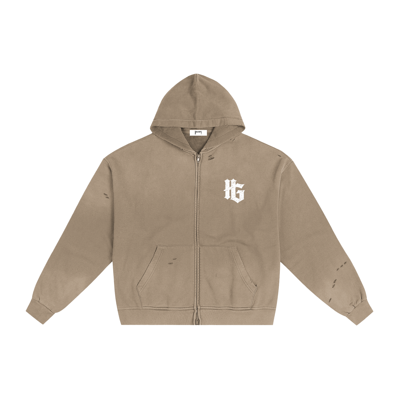 HOLYGHOST MONOGRAM ZIP